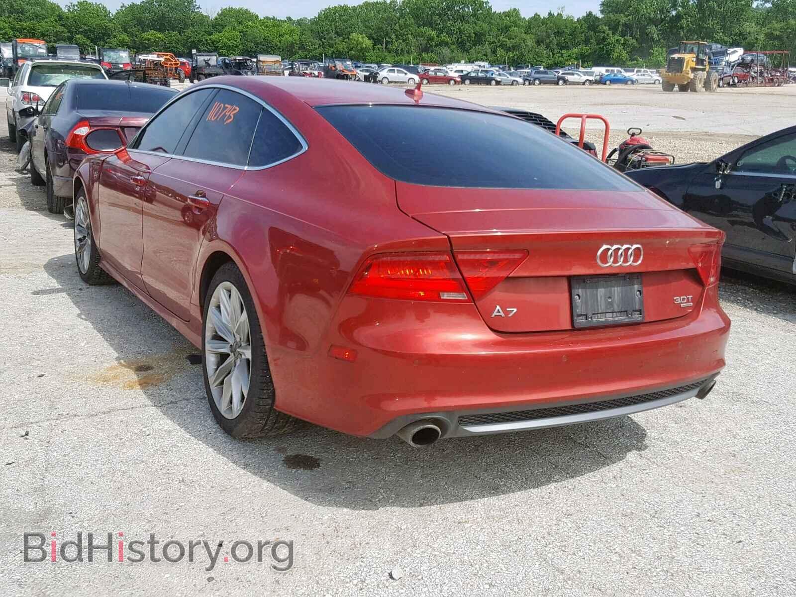 2013 AUDI A7 - VIN: WAU2GAFC0DN026325 - Фото 3