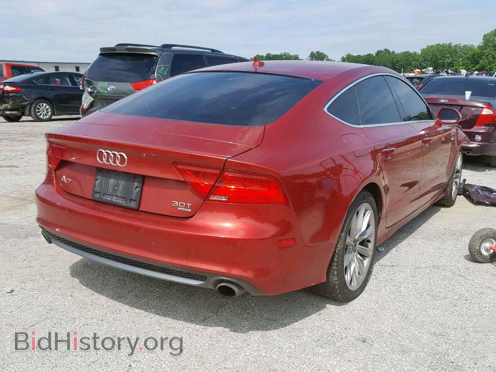 2013 AUDI A7 - VIN: WAU2GAFC0DN026325 - Фото 4