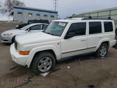 2007 Jeep COMMANDER, white — VIN 1J8HG48PX7C676335, Copart