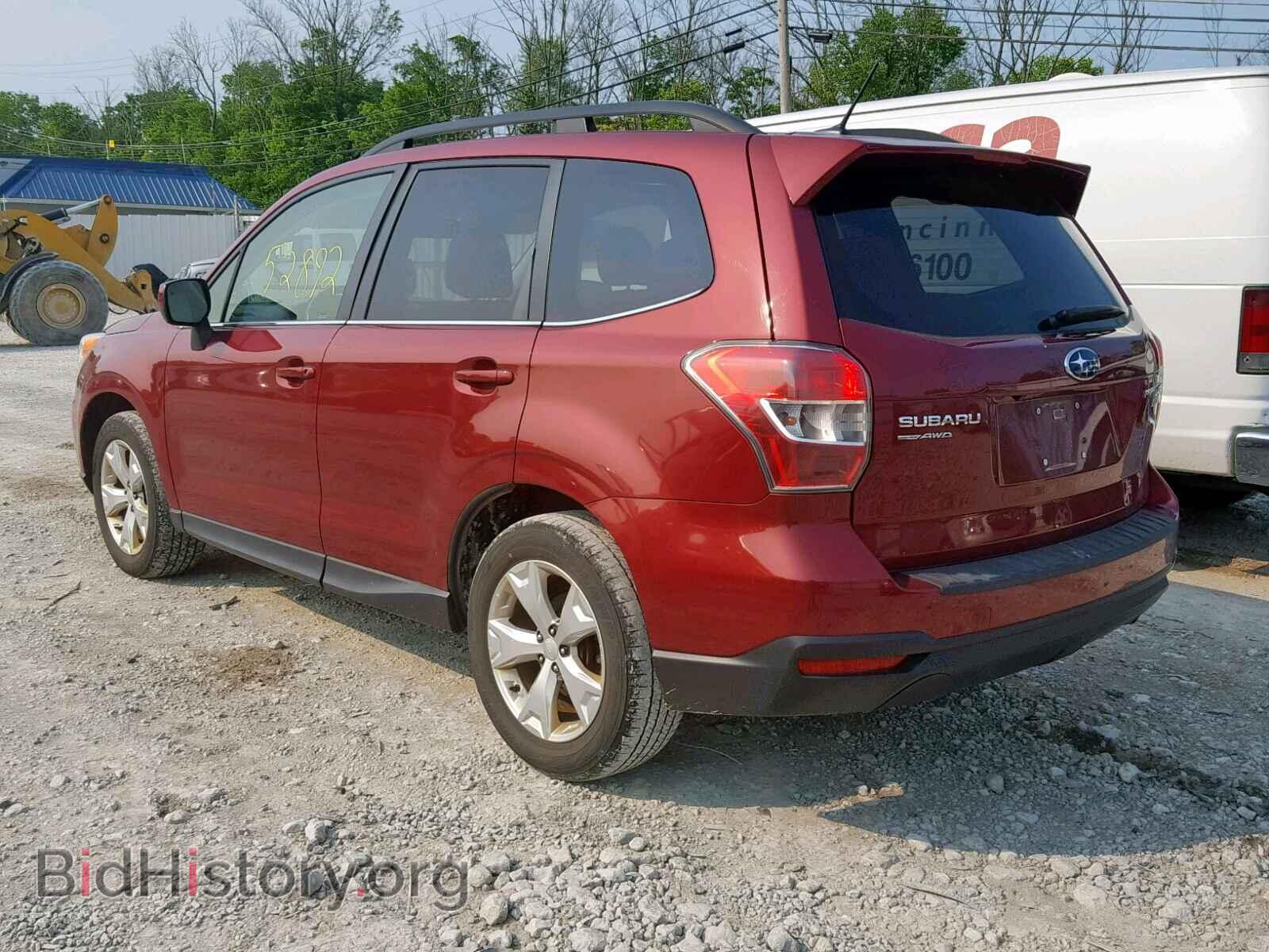 2014 SUBARU FORESTER - VIN: JF2SJAJC1EH452344 - Фото 3