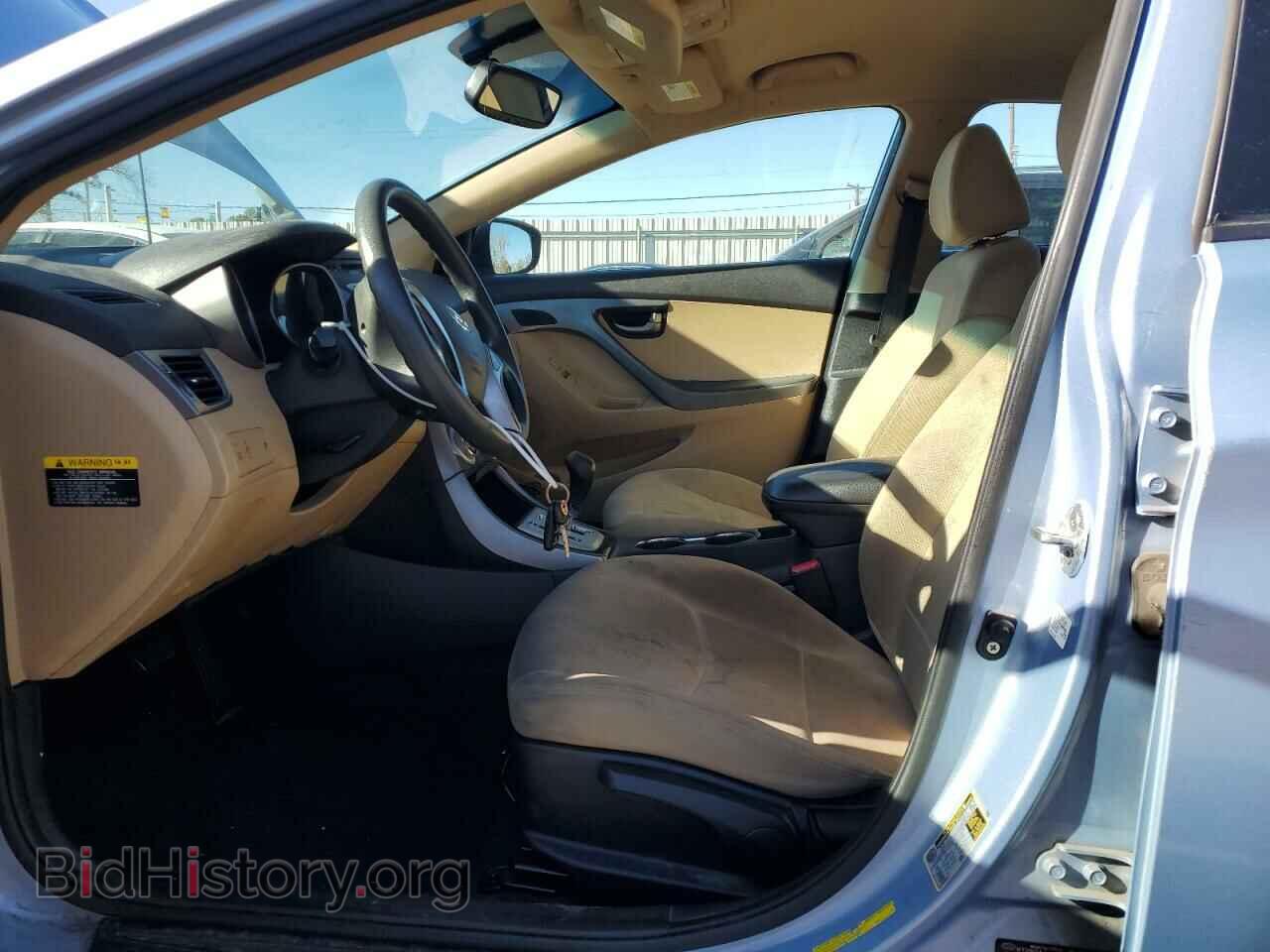 2012 HYUNDAI ELANTRA - VIN: KMHDH4AE0CU430809 - Фото 7