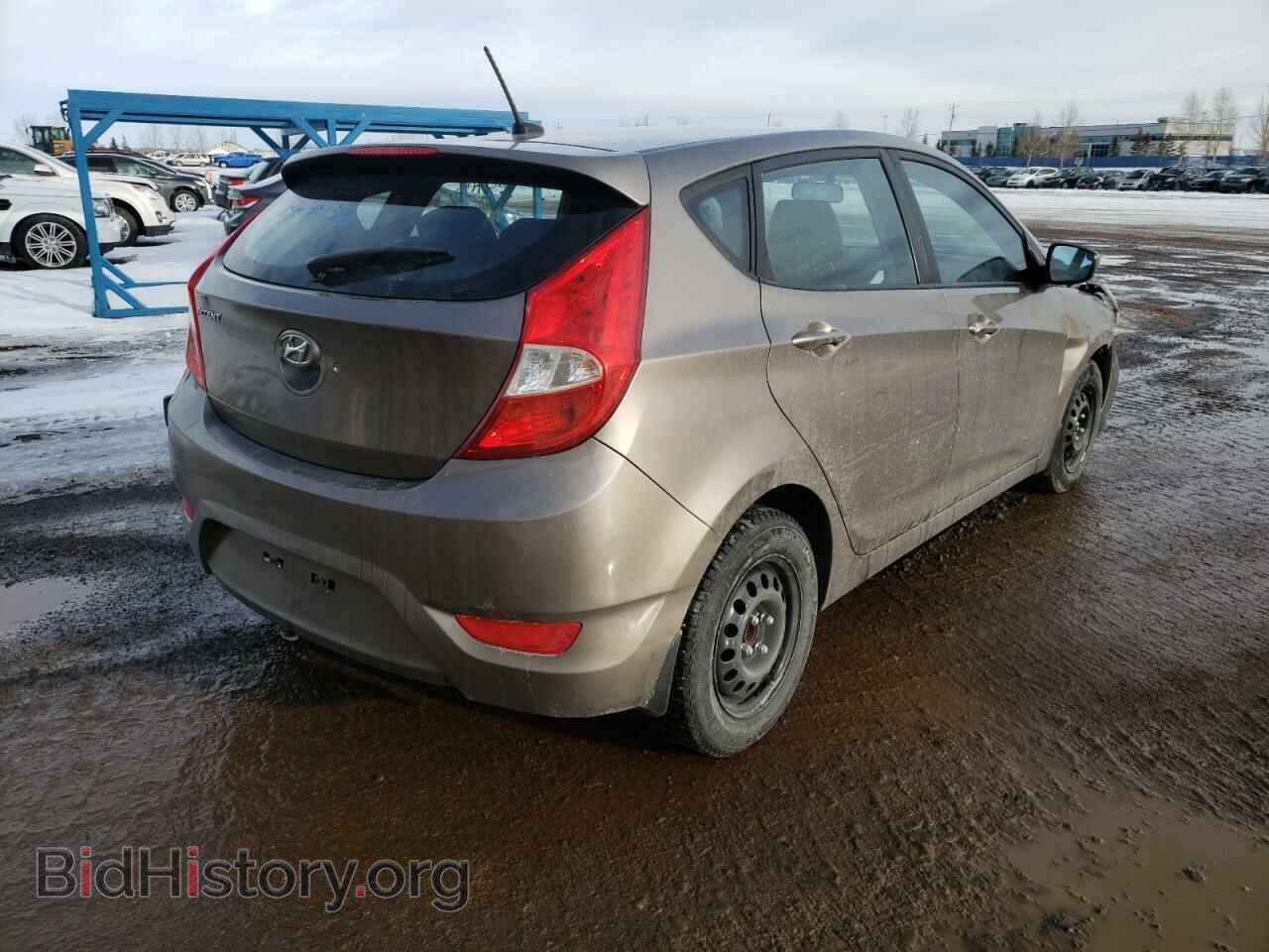 2013 HYUNDAI ACCENT - VIN: KMHCT5AEXDU120782 - Фото 4