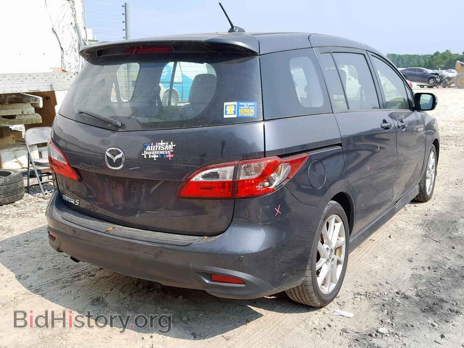 2013 MAZDA 5 - VIN: JM1CW2DL3D0159130 - Фото 4