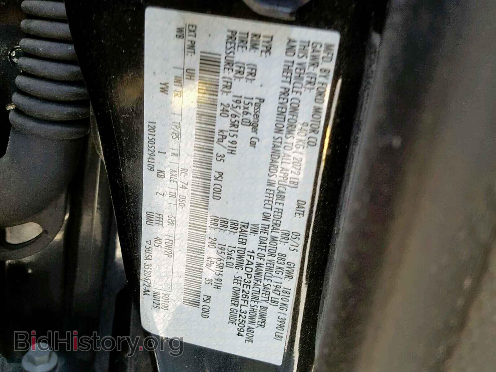 2015 FORD FOCUS - VIN: 1FADP3E26FL325094 - Photo 10