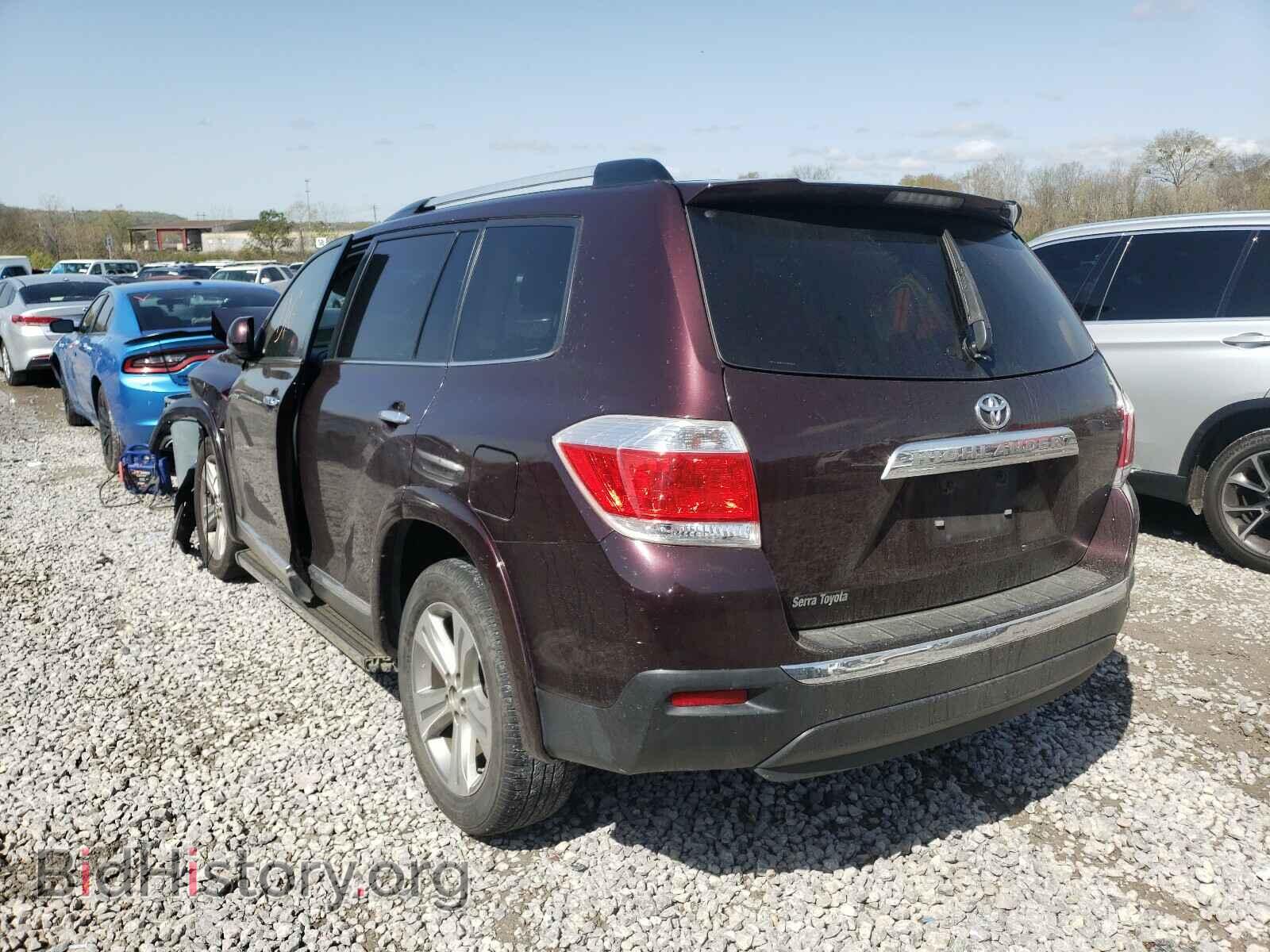 2012 TOYOTA HIGHLANDER - VIN: 5TDYK3EH4CS080806 - Фото 3