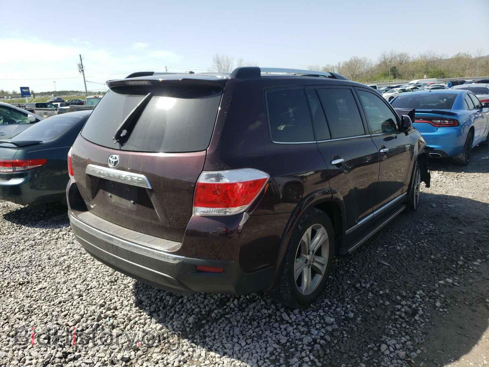 2012 TOYOTA HIGHLANDER - VIN: 5TDYK3EH4CS080806 - Фото 4