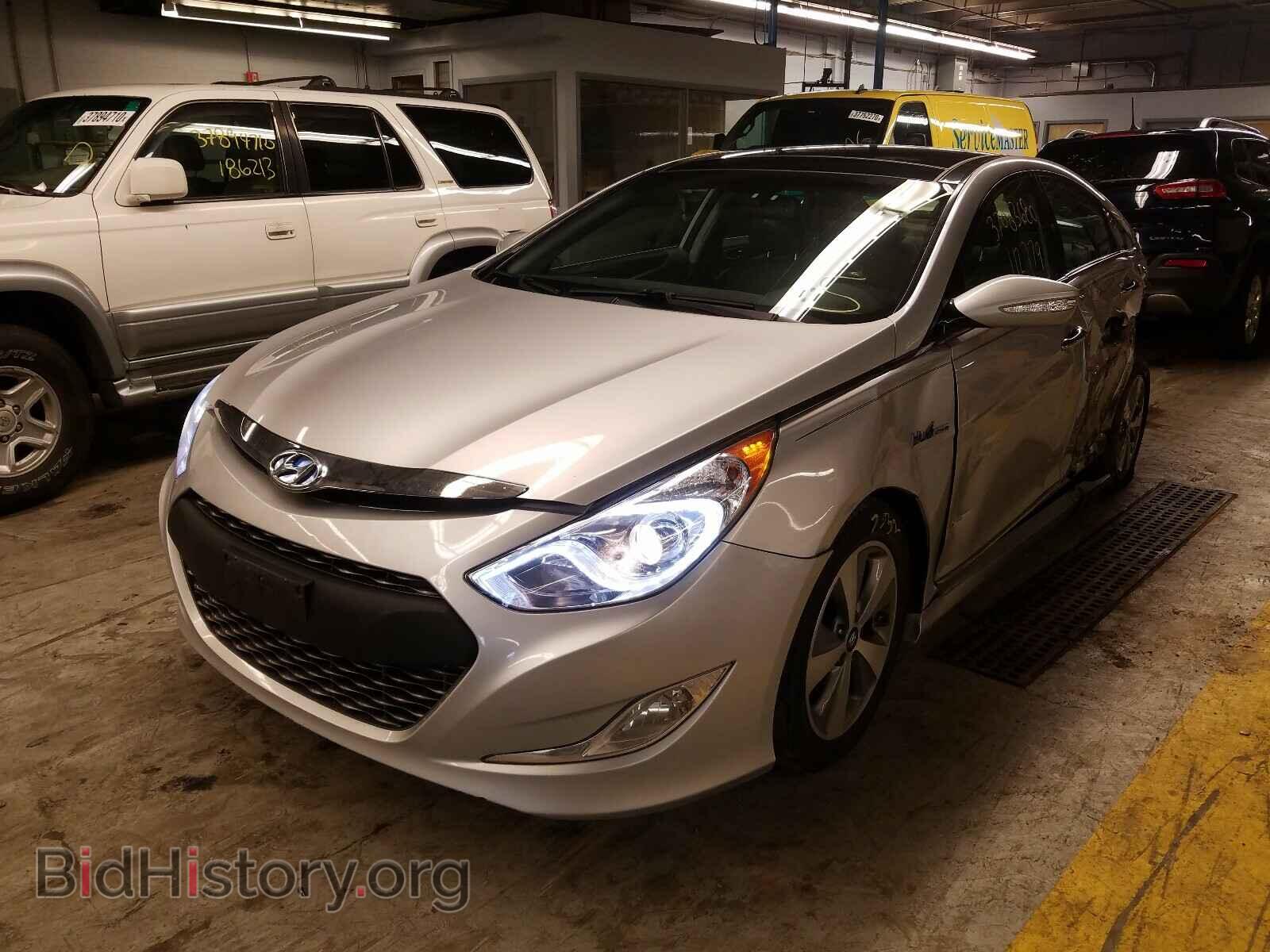 2012 HYUNDAI SONATA - VIN: KMHEC4A43CA047460 - Фото 2
