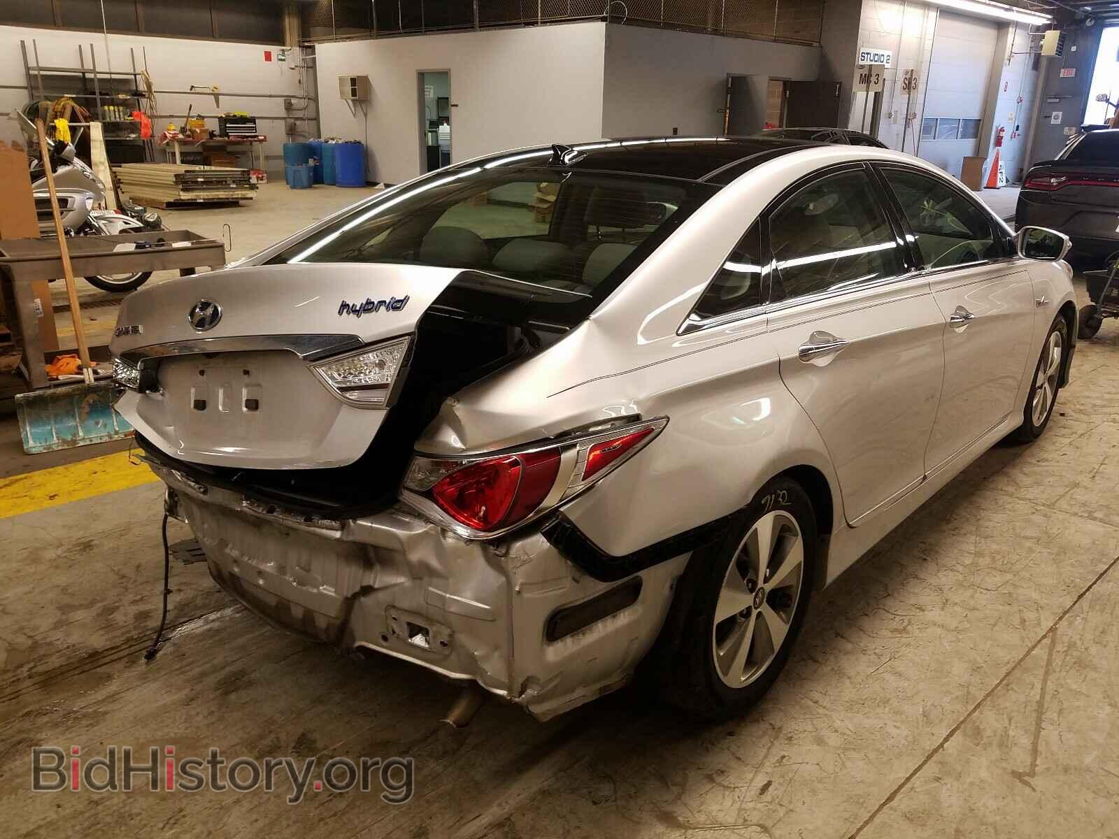 2012 HYUNDAI SONATA - VIN: KMHEC4A43CA047460 - Фото 4