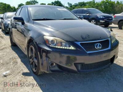2012 Lexus IS IS 350, черный — VIN JTHBE5C25C5029309, Copart