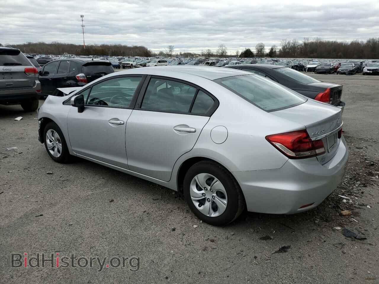 2014 HONDA CIVIC - VIN: 2HGFB2F57EH506271 - Фото 2