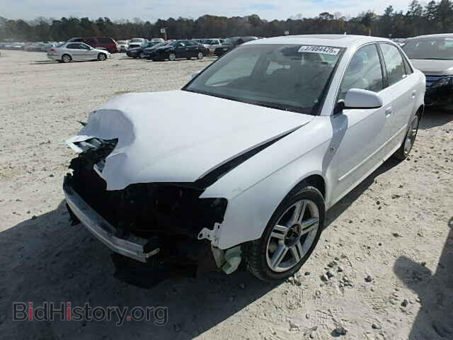 2008 AUDI A4 - VIN: WAUAF78E18A032728 - Фото 2
