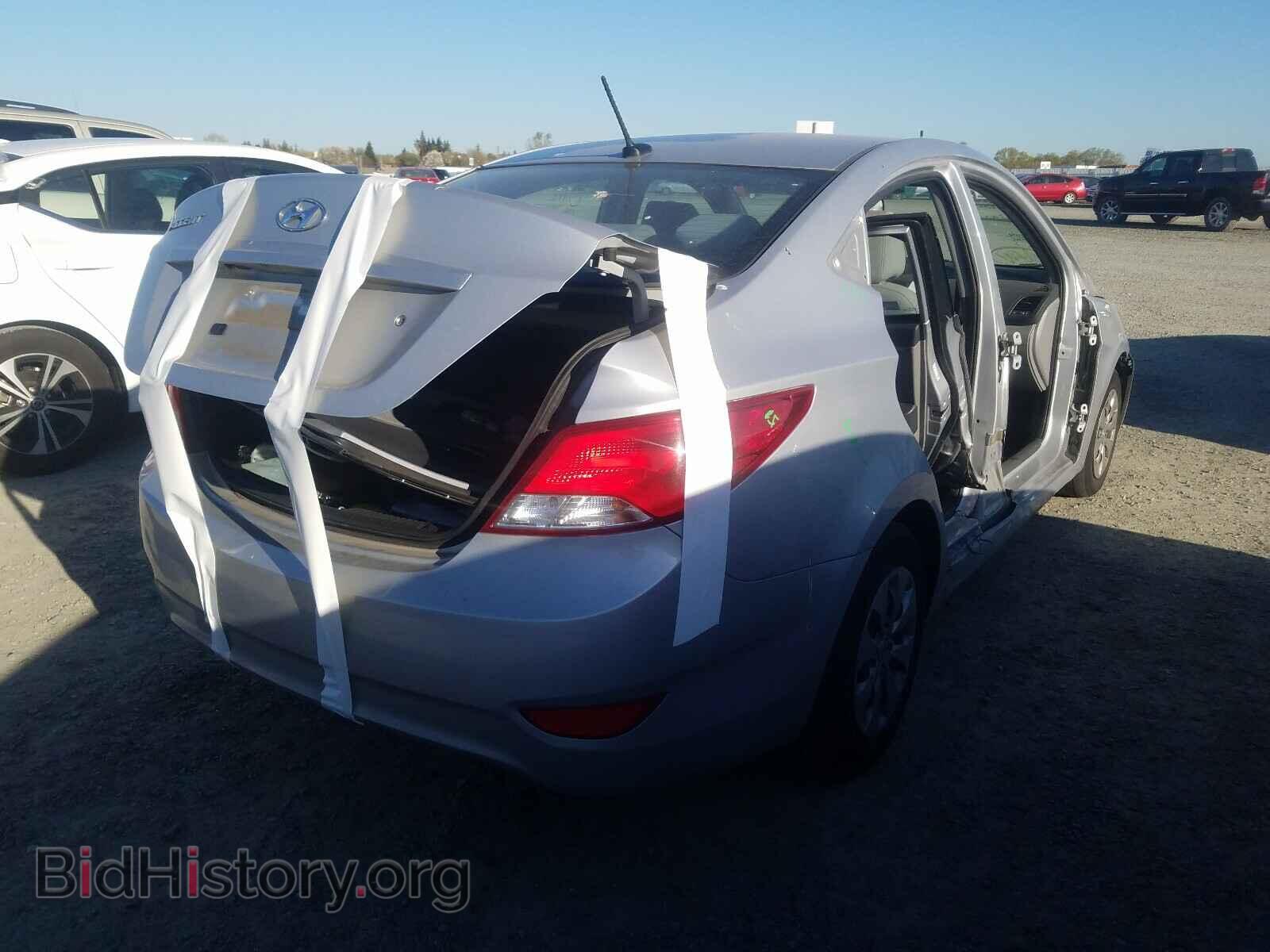 2017 HYUNDAI ACCENT - VIN: KMHCT4AE5HU312871 - Фото 4