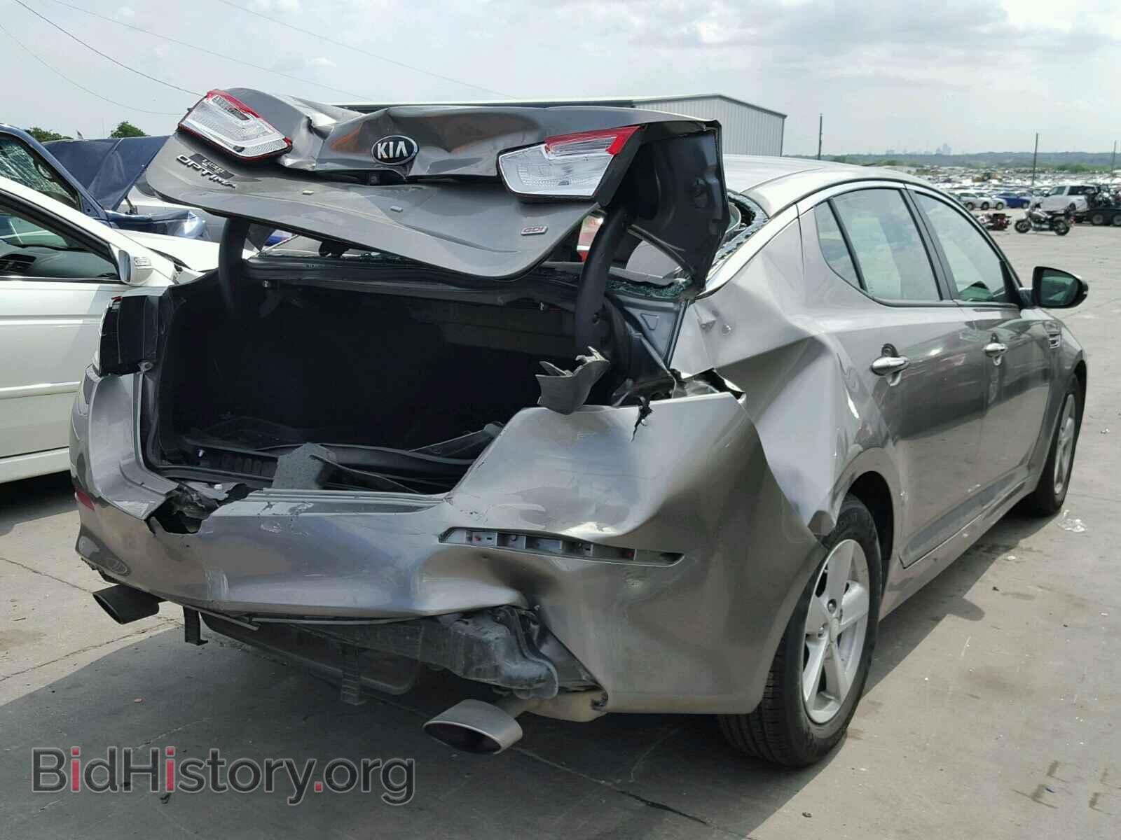 2014 KIA OPTIMA - VIN: 5XXGM4A7XEG268484 - Фото 4