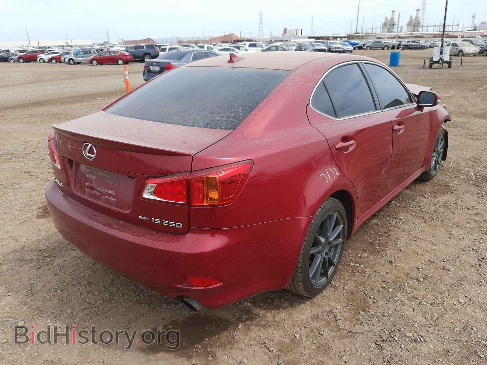 2009 LEXUS IS - VIN: JTHCK262395030720 - Фото 4