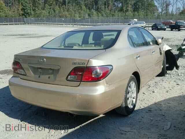 2003 LEXUS ES300 - VIN: JTHBF30G930100722 - Фото 4