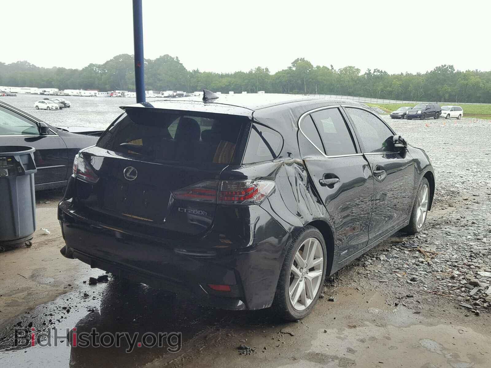 2015 LEXUS CT 200 - VIN: JTHKD5BH0F2218917 - Фото 4