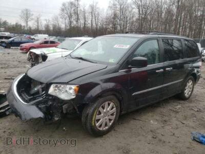 2016 Chrysler MINIVAN TOWN & COU, black — VIN 2C4RC1BG7GR132624, Copart