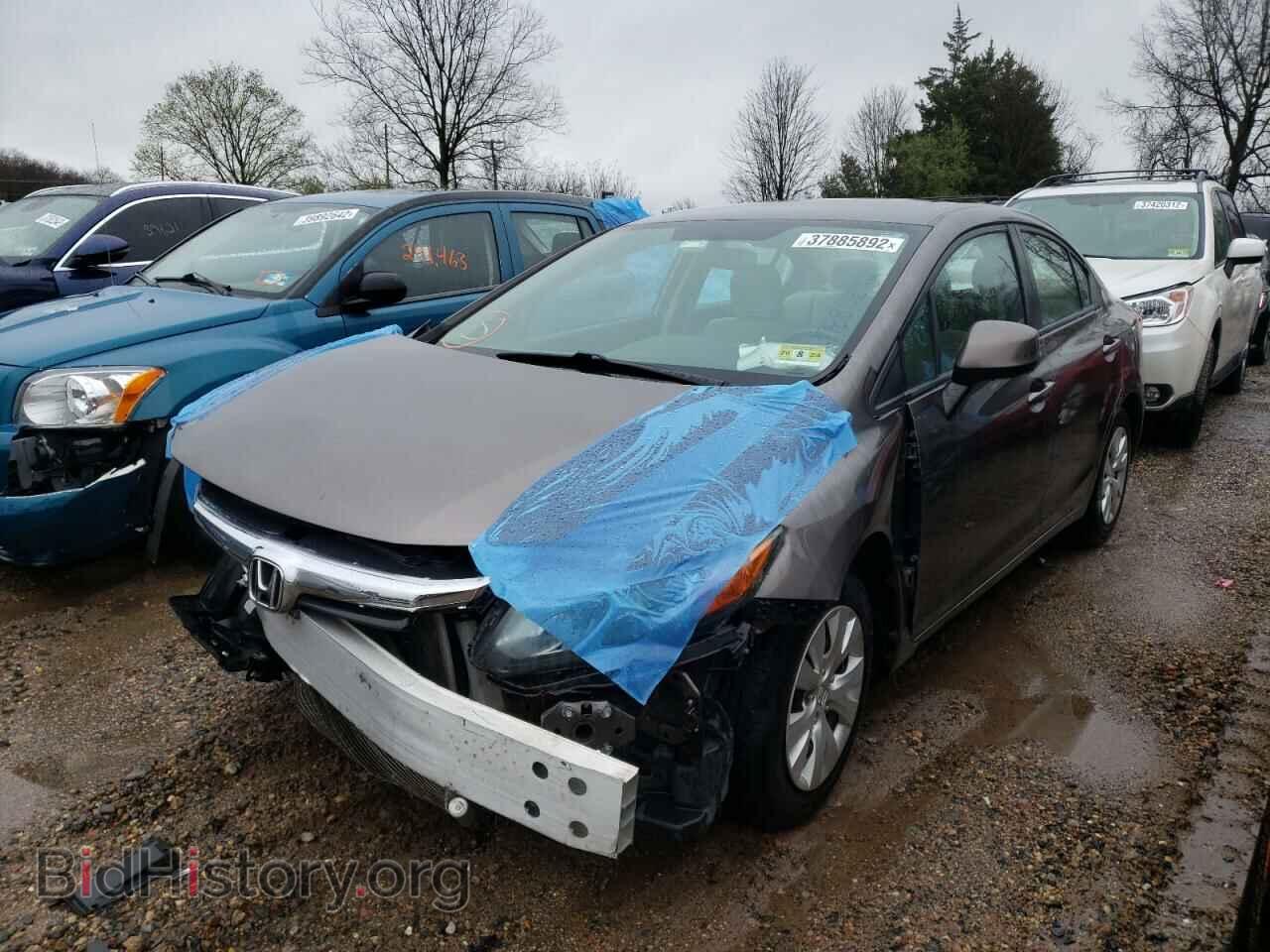 2012 HONDA CIVIC - VIN: 19XFB2F53CE348597 - Фото 2