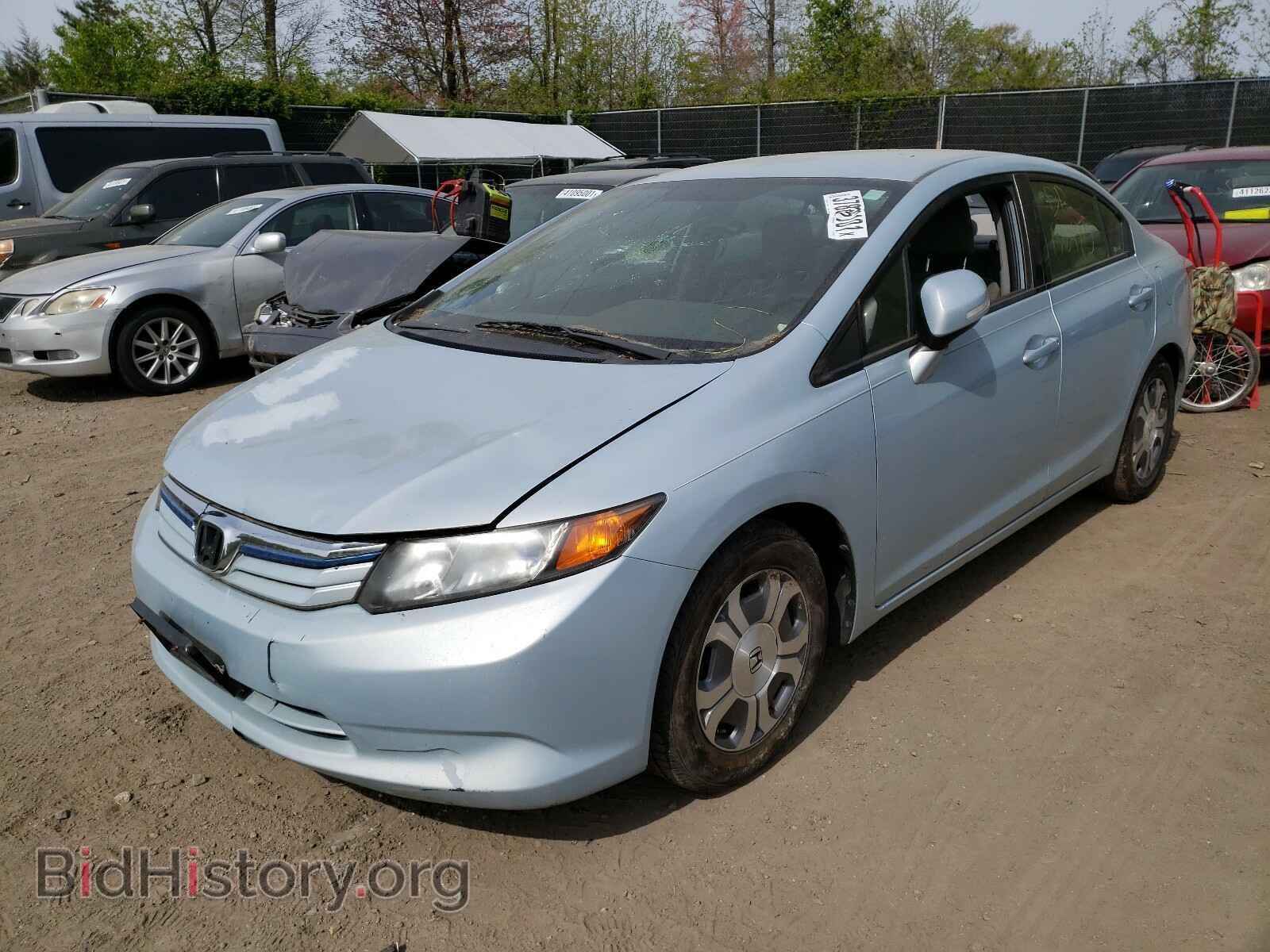 2012 HONDA CIVIC - VIN: JHMFB4F20CS000382 - Фото 2