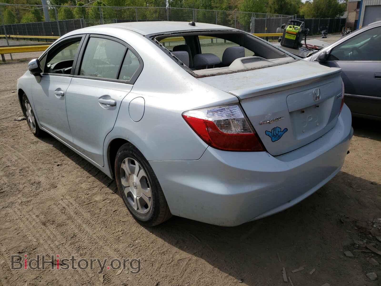 2012 HONDA CIVIC - VIN: JHMFB4F20CS000382 - Фото 3