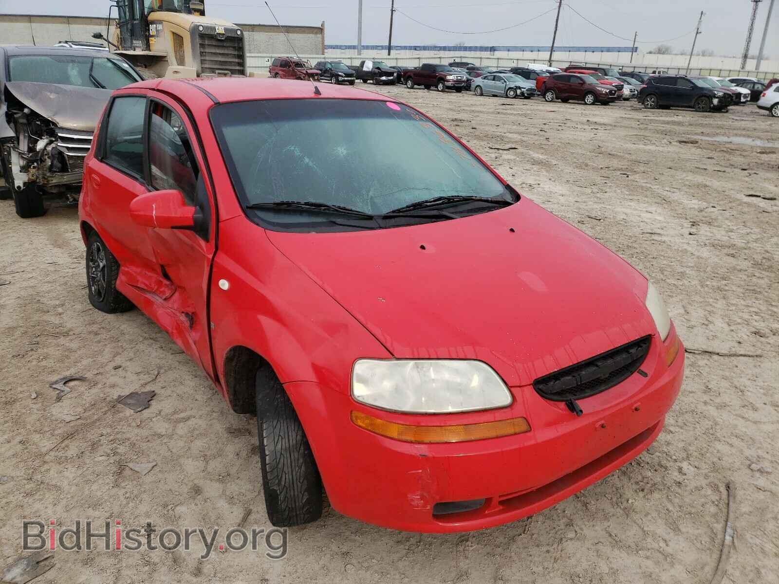 Фотография KL1TD66607B721005 - CHEVROLET AVEO 2007