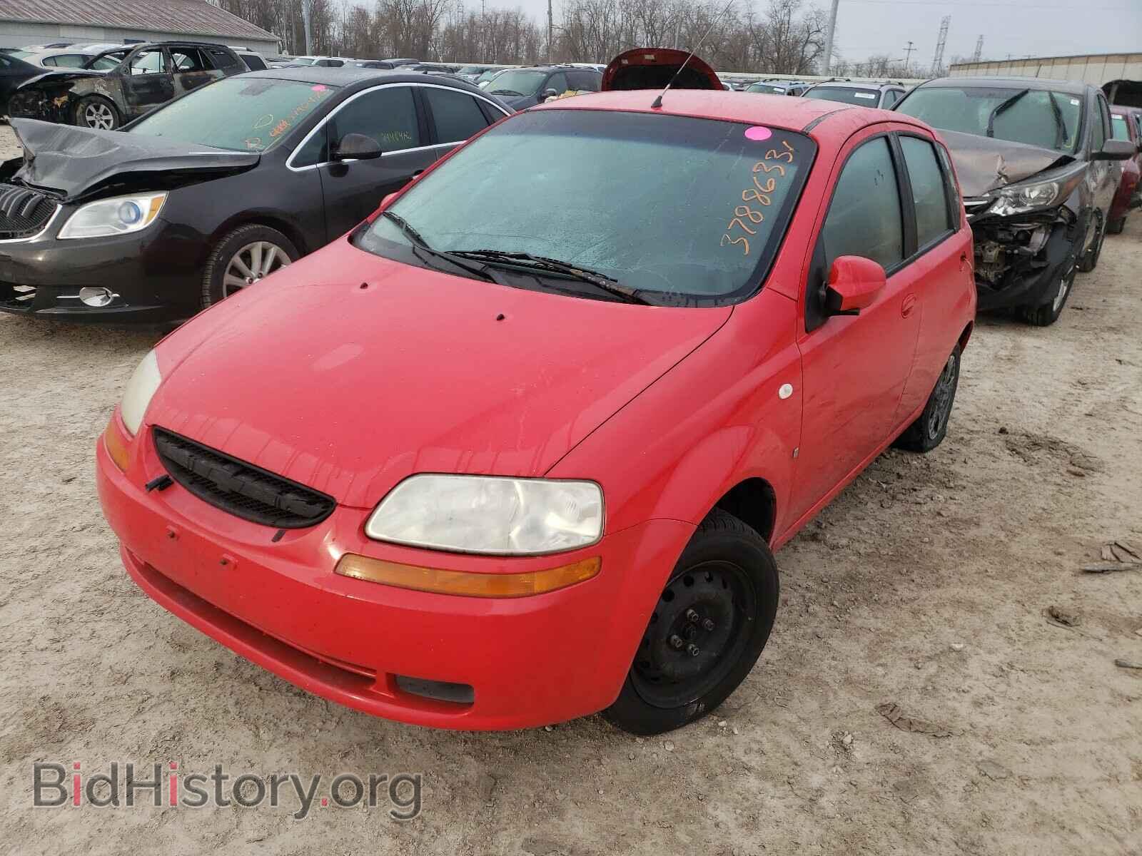 2007 CHEVROLET AVEO - VIN: KL1TD66607B721005 - Фото 2