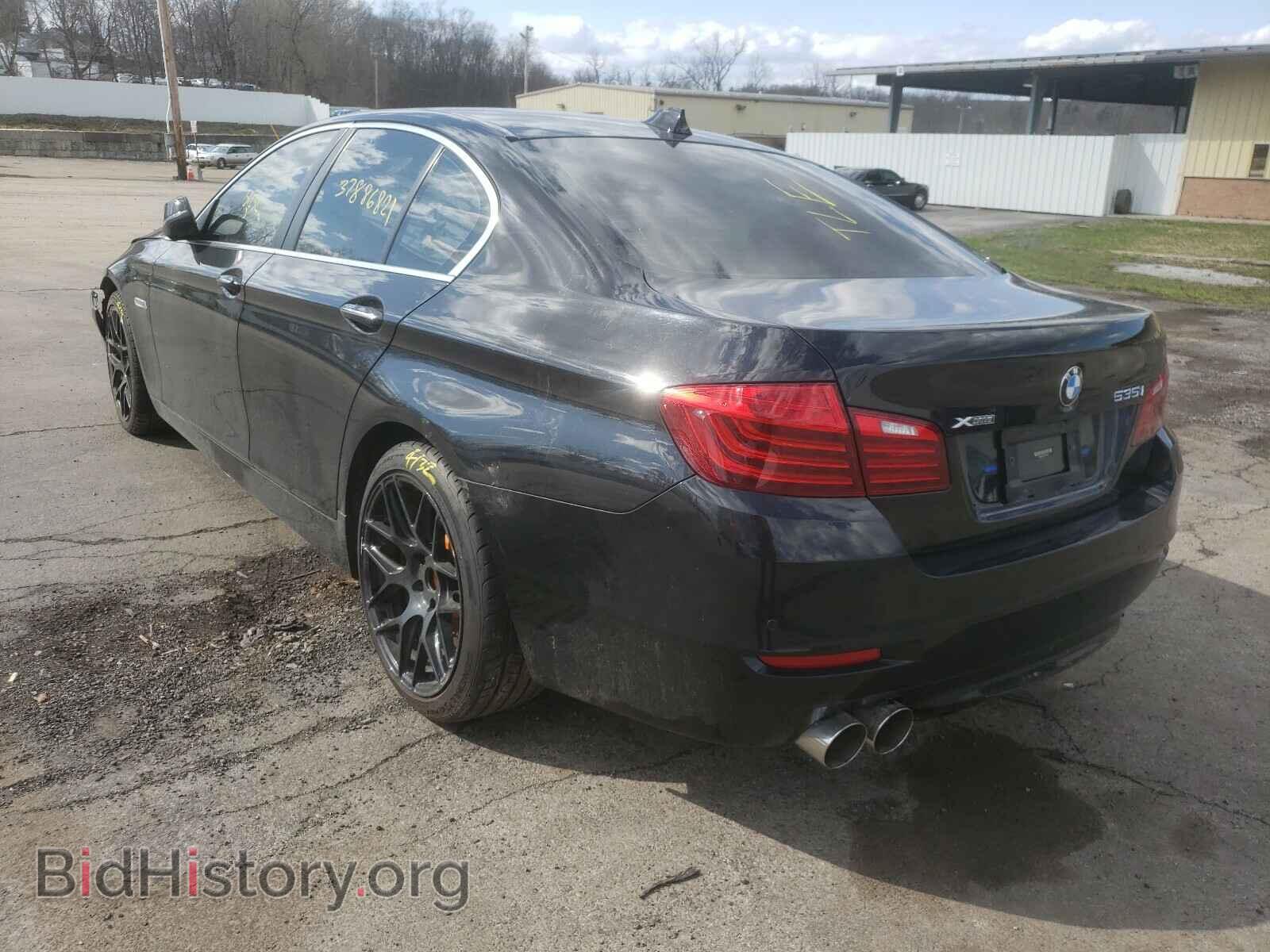 2014 BMW 5 SERIES - VIN: WBA5B3C50ED539031 - Фото 3