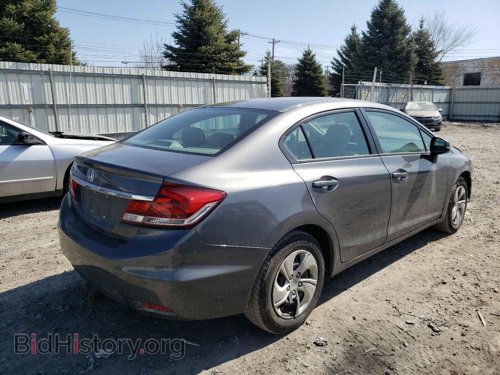 2013 HONDA CIVIC - VIN: 19XFB2E58DE055863 - Фото 4