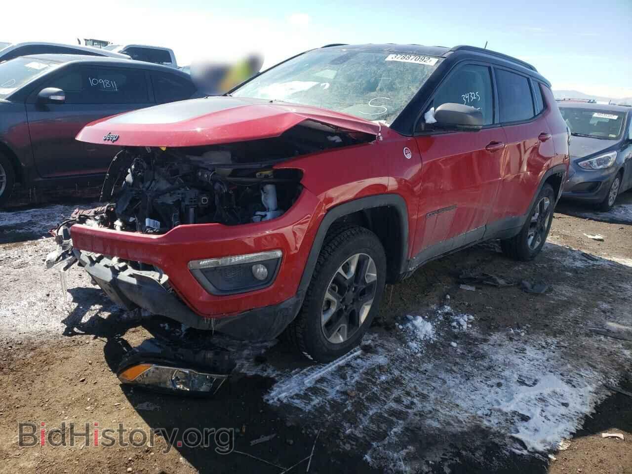 2018 JEEP COMPASS - VIN: 3C4NJDDB9JT210574 - Фото 2