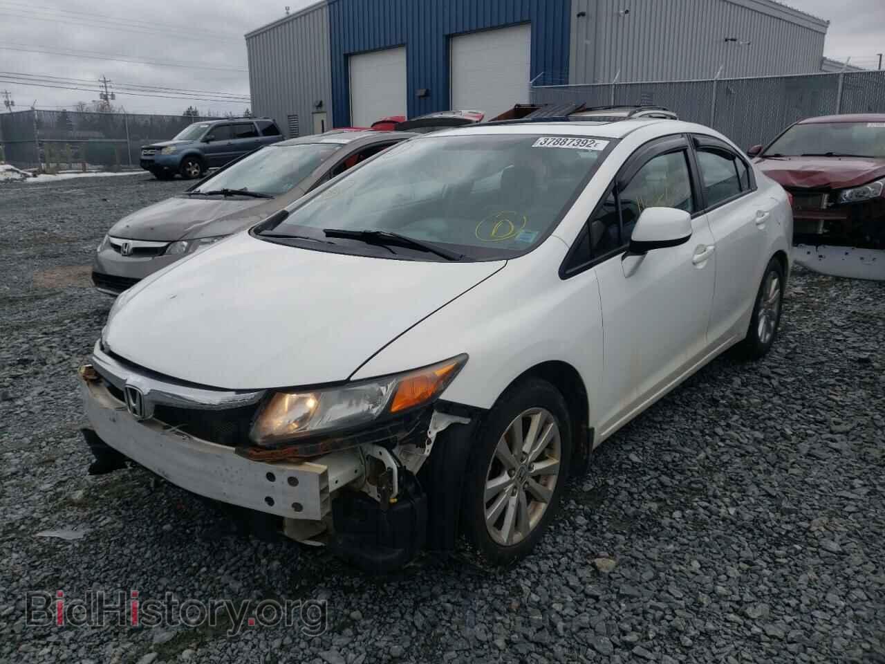 2012 HONDA CIVIC - VIN: 2HGFB2F55CH114290 - Фото 2