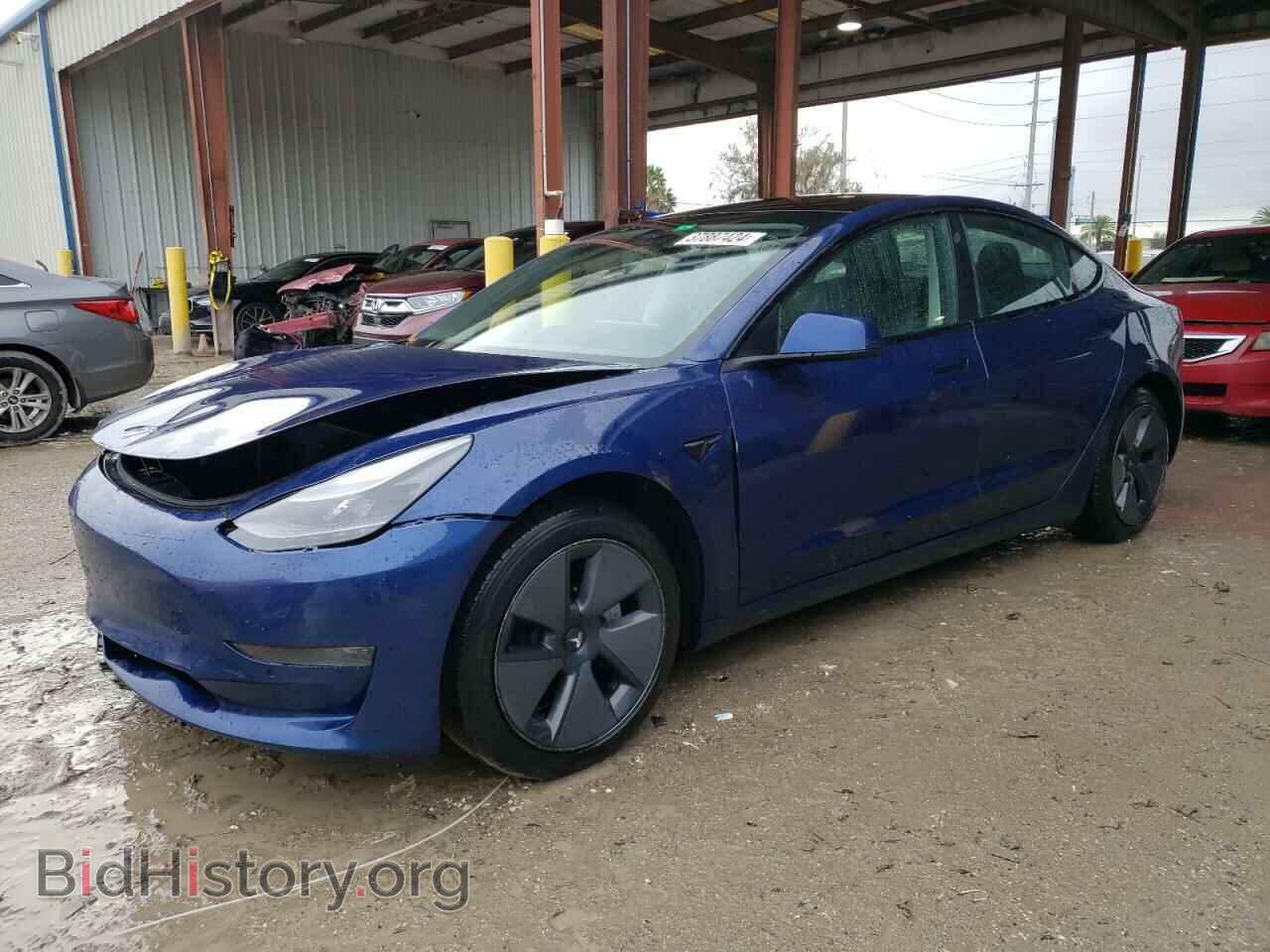 Photo 5YJ3E1EA0MF907487 - TESLA MODEL 3 2021