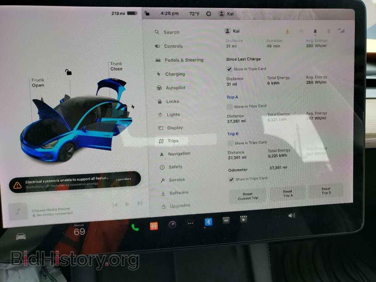 2021 TESLA MODEL 3 - VIN: 5YJ3E1EA0MF907487 - Photo 9