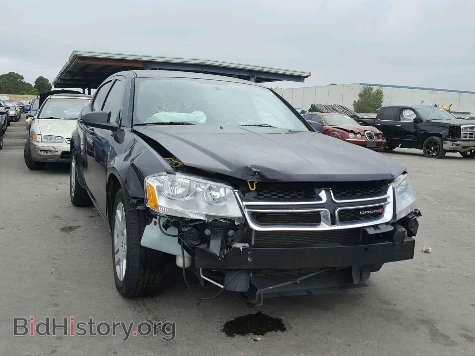 Photo 1C3CDZAB9CN238527 - DODGE AVENGER 2012