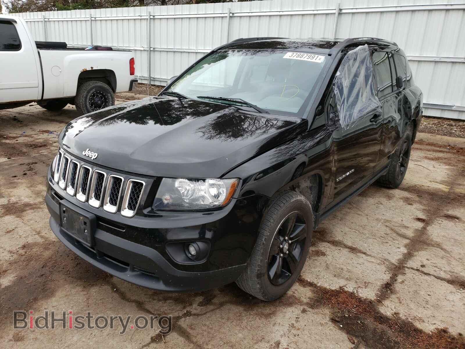 2014 JEEP COMPASS - VIN: 1C4NJDBBXED623845 - Фото 2
