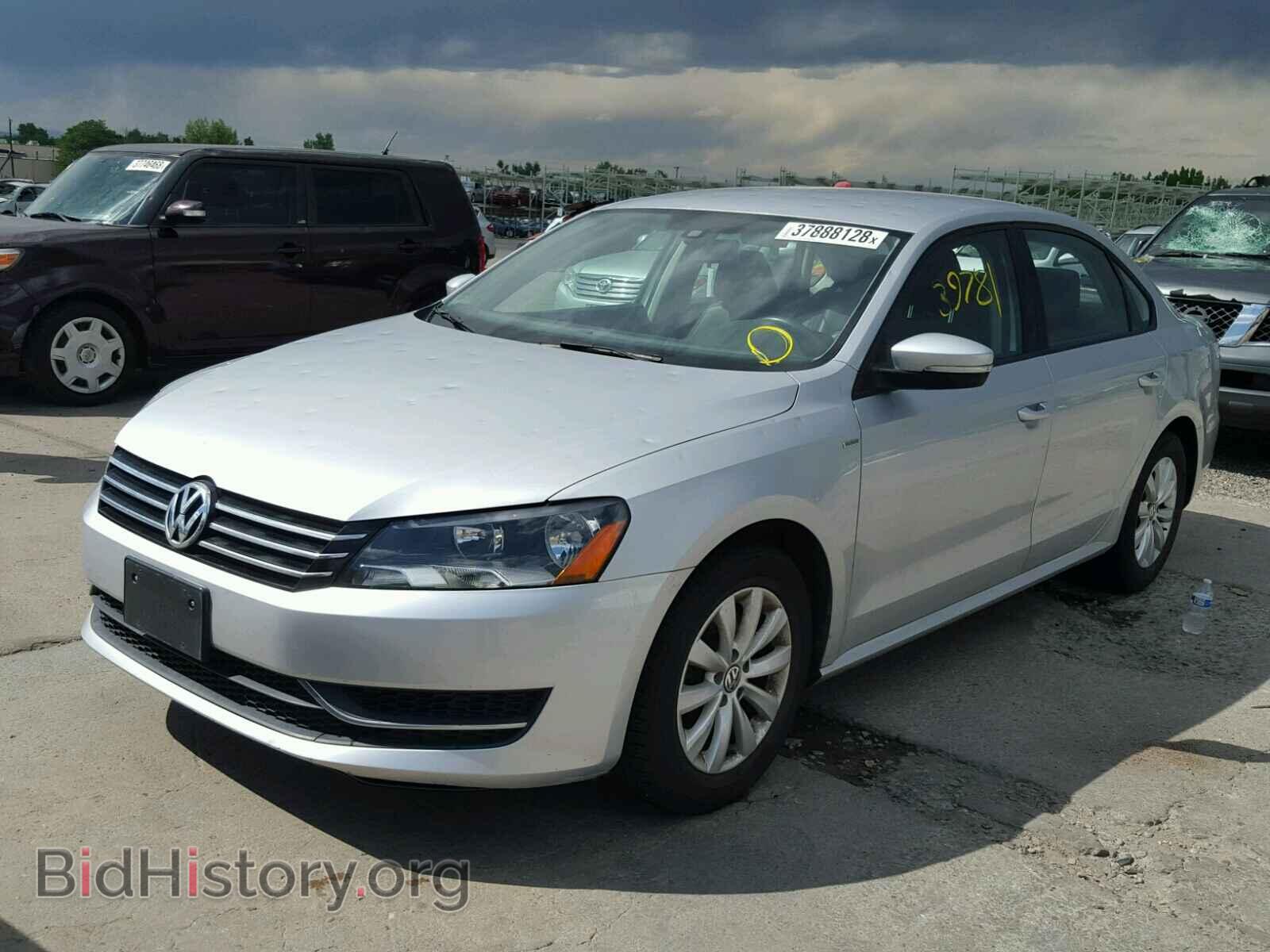 2014 VOLKSWAGEN PASSAT - VIN: 1VWAT7A33EC027080 - Фото 2