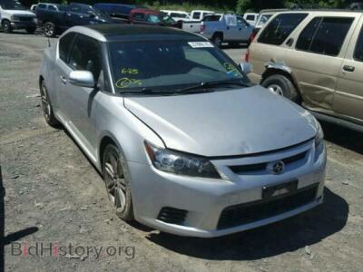 2012 Toyota SCION Scion TC, серебристый — VIN JTKJF5C71C3037109, Copart