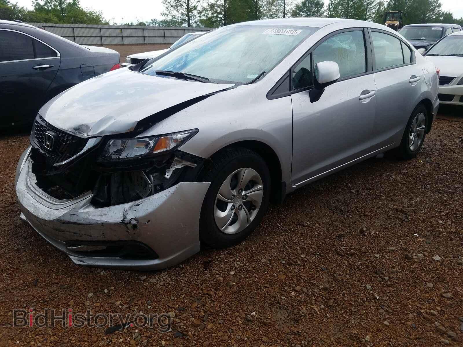 2013 HONDA CIVIC - VIN: 19XFB2F55DE053373 - Фото 2
