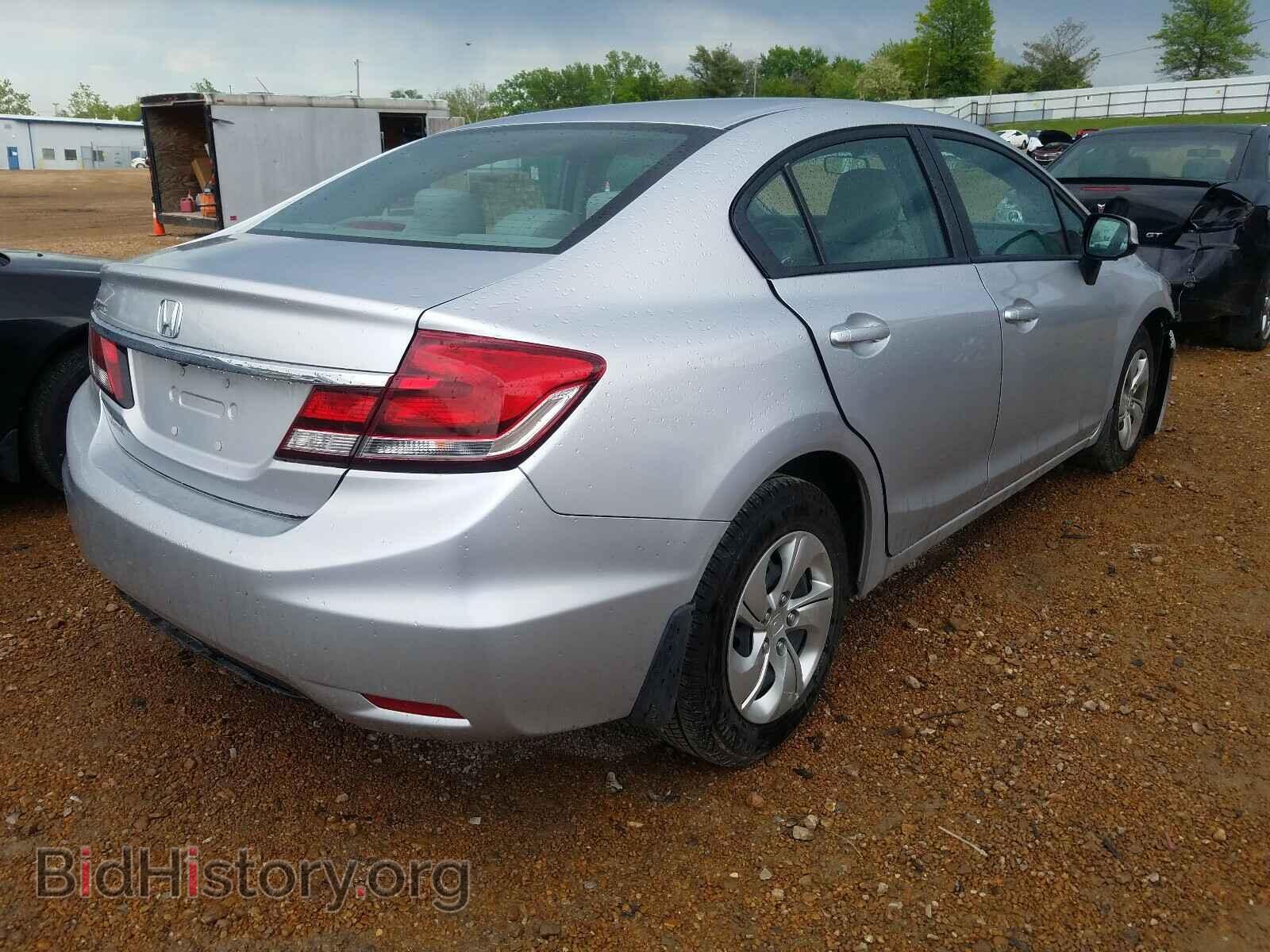 2013 HONDA CIVIC - VIN: 19XFB2F55DE053373 - Фото 4