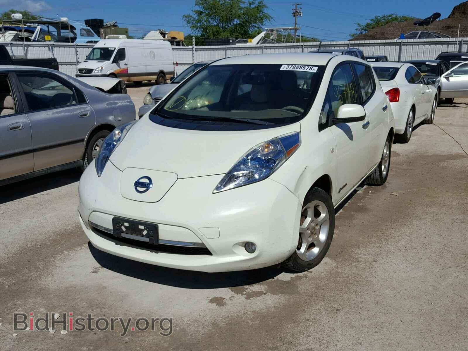 2012 NISSAN LEAF - VIN: JN1AZ0CP1CT025269 - Фото 2