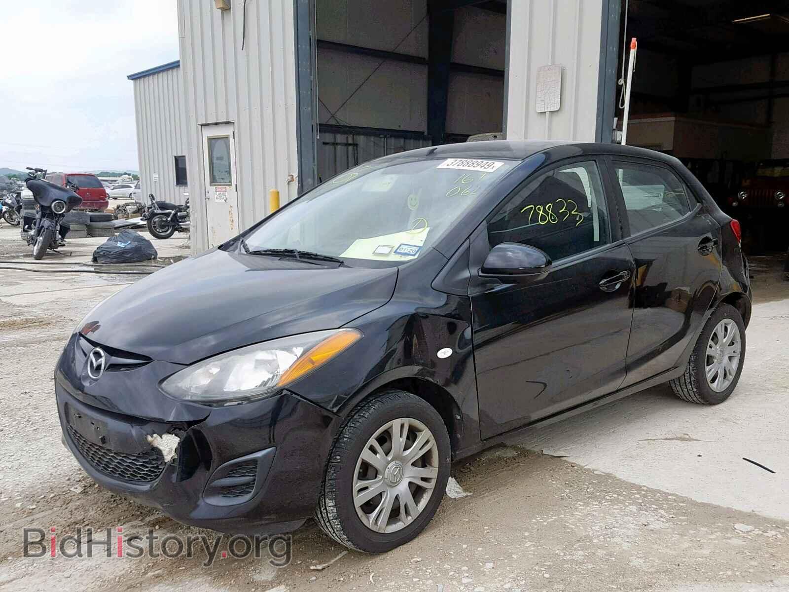 2013 MAZDA 2 - VIN: JM1DE1KY0D0161062 - Фото 2