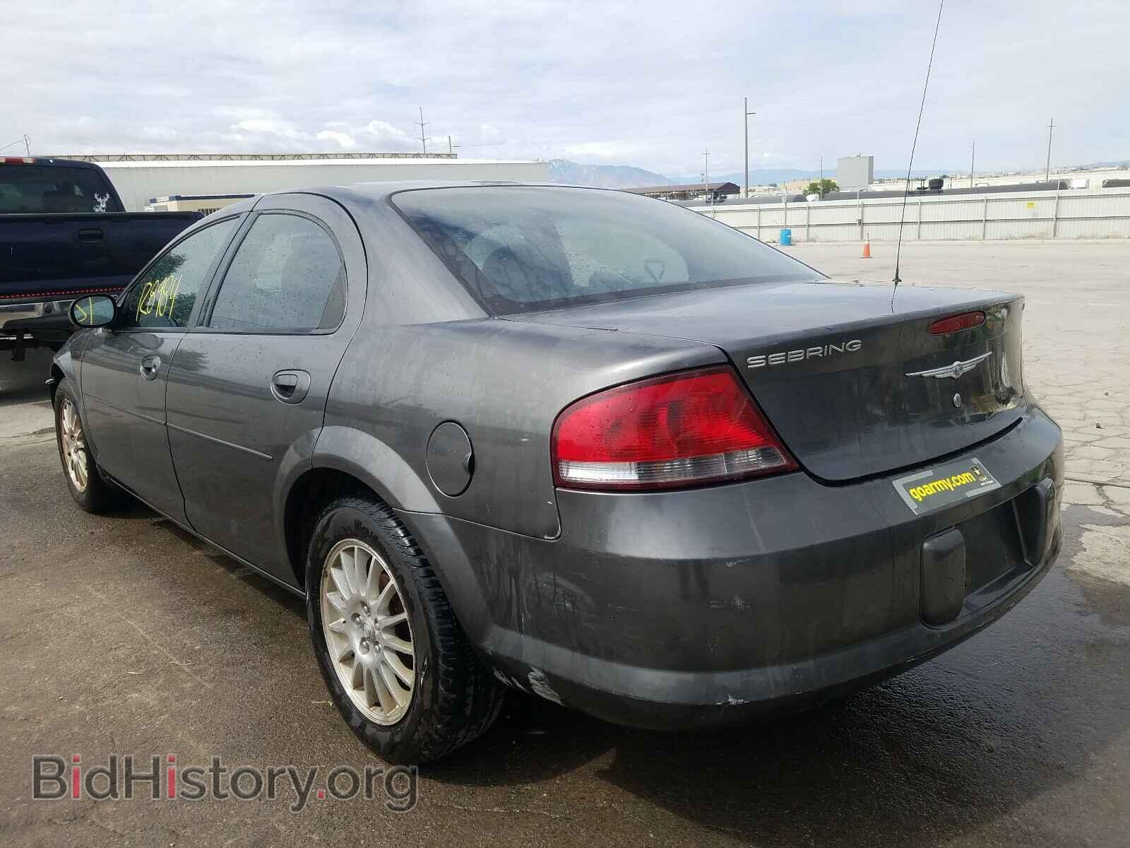 2004 CHRYSLER SEBRING - VIN: 1C3EL46X04N220177 - Фото 3