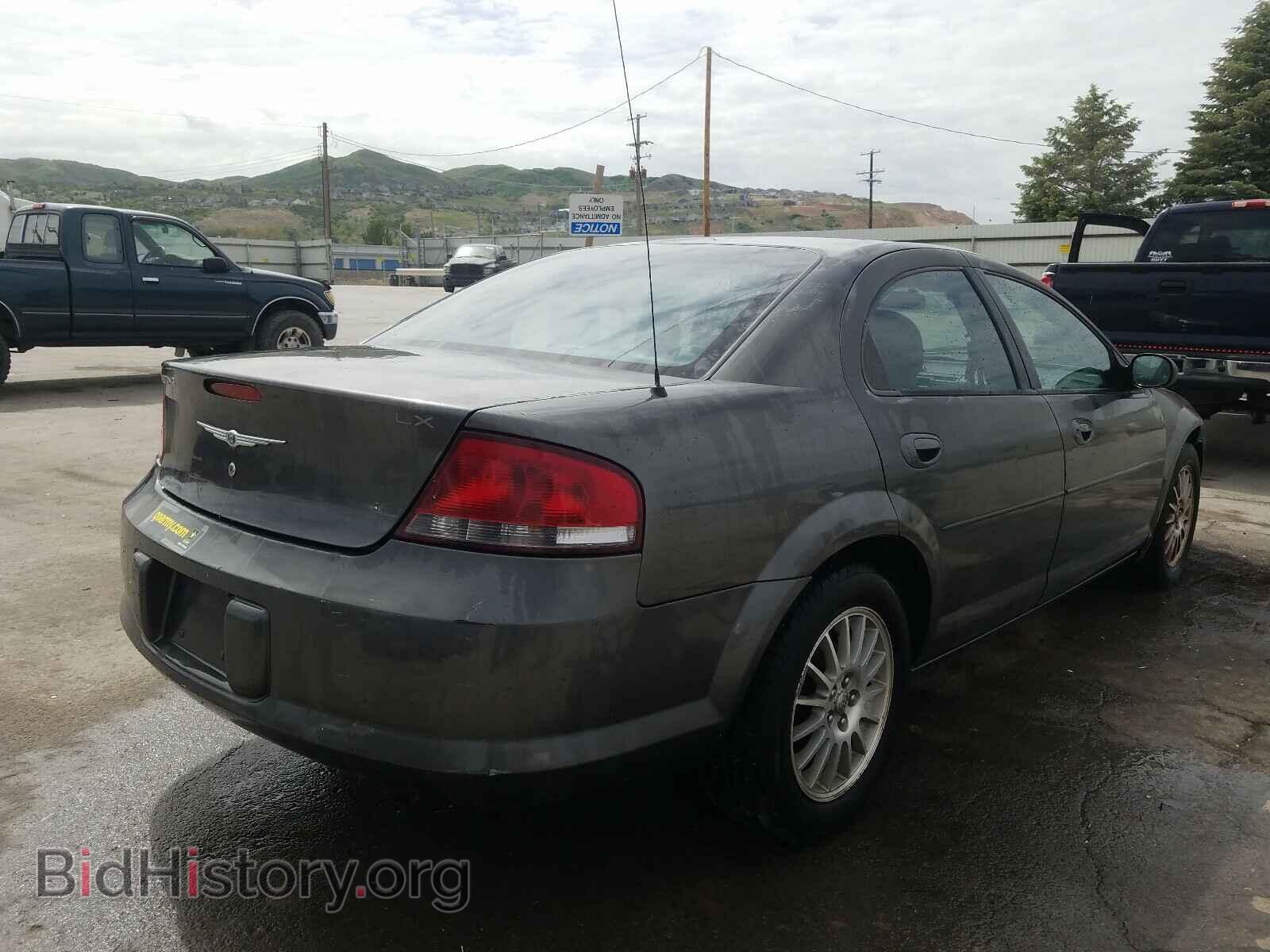 2004 CHRYSLER SEBRING - VIN: 1C3EL46X04N220177 - Фото 4