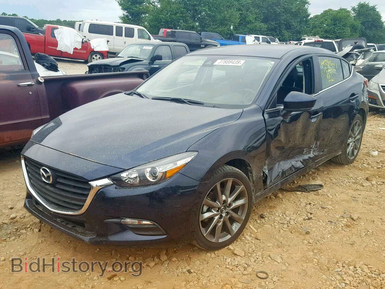 2018 MAZDA 3 - VIN: 3MZBN1V30JM193345 - Фото 2