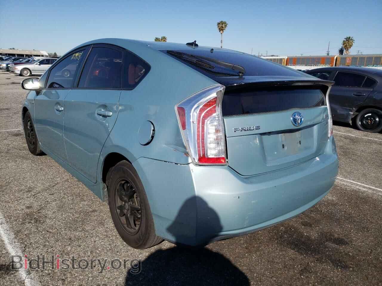 2014 TOYOTA PRIUS - VIN: JTDKN3DU4E1825842 - Фото 3