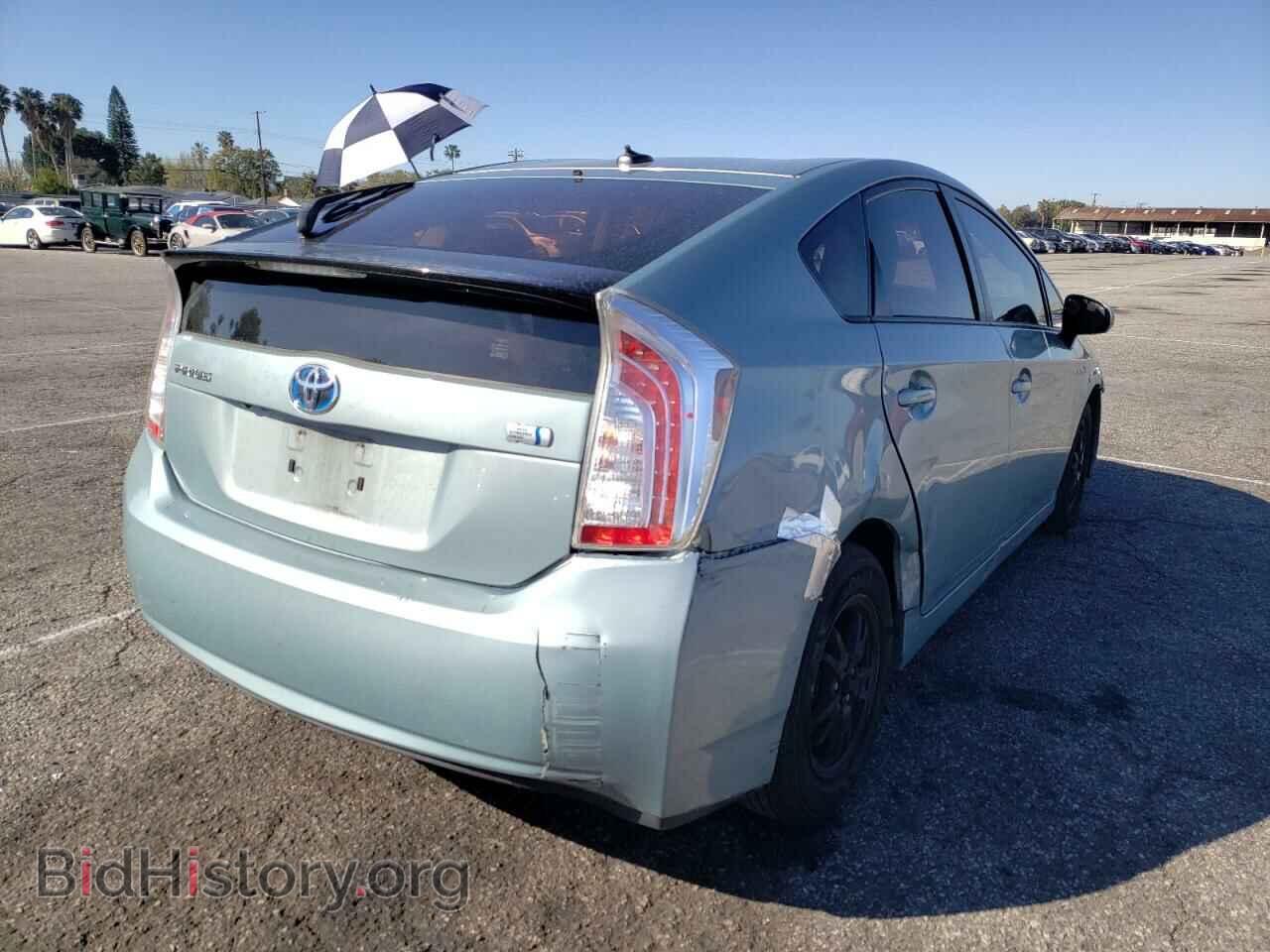 2014 TOYOTA PRIUS - VIN: JTDKN3DU4E1825842 - Фото 4