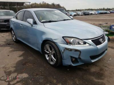2012 Lexus IS IS 250, blue — VIN JTHBF5C23C5169341, Copart