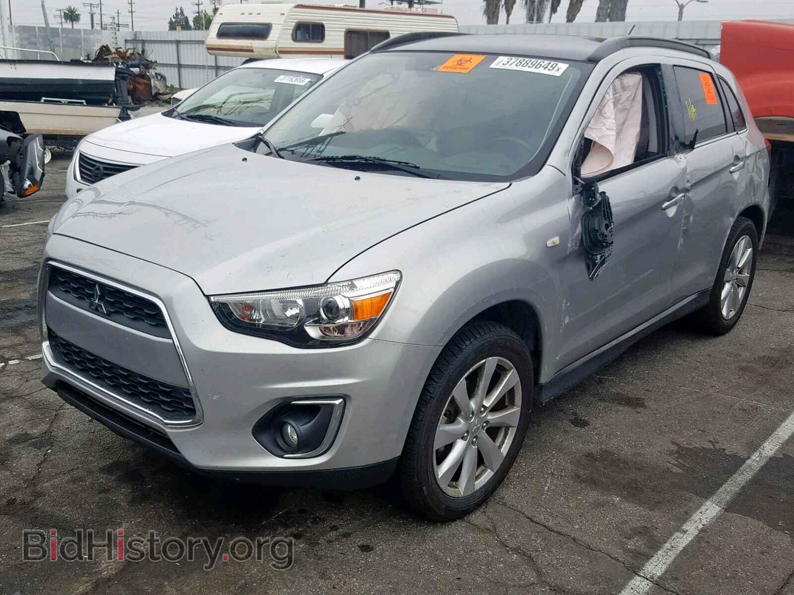 2014 MITSUBISHI OUTLANDER - VIN: 4A4AP4AUXEE013690 - Фото 2