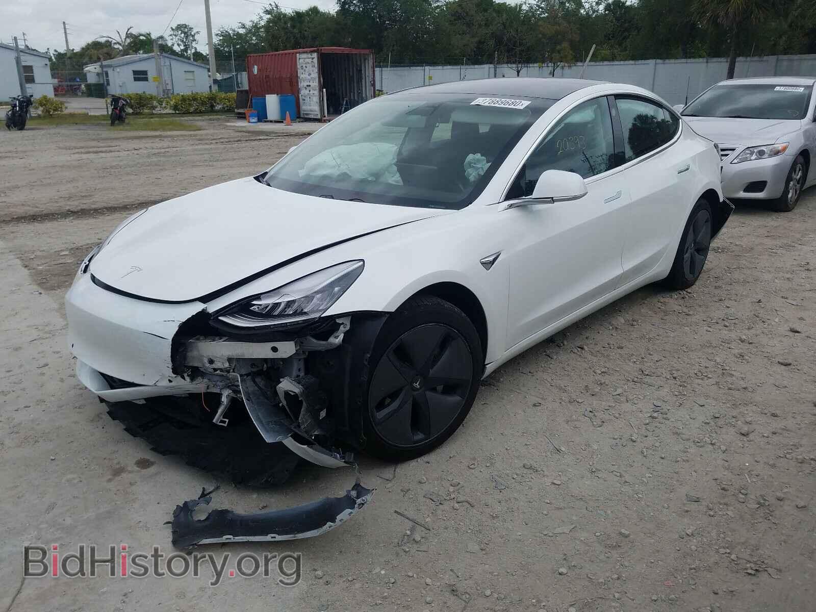 2019 TESLA MODEL 3 - VIN: 5YJ3E1EB9KF433254 - Фото 2