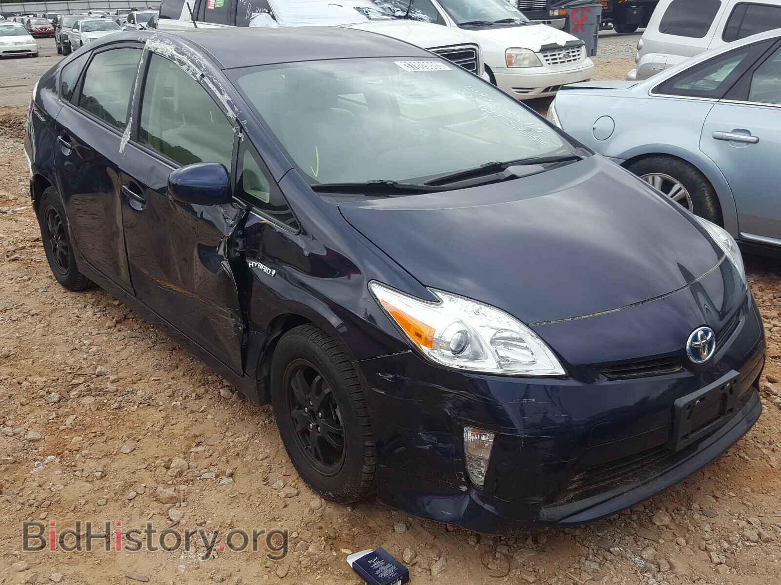 Photo JTDKN3DU3E0367443 - TOYOTA PRIUS 2014
