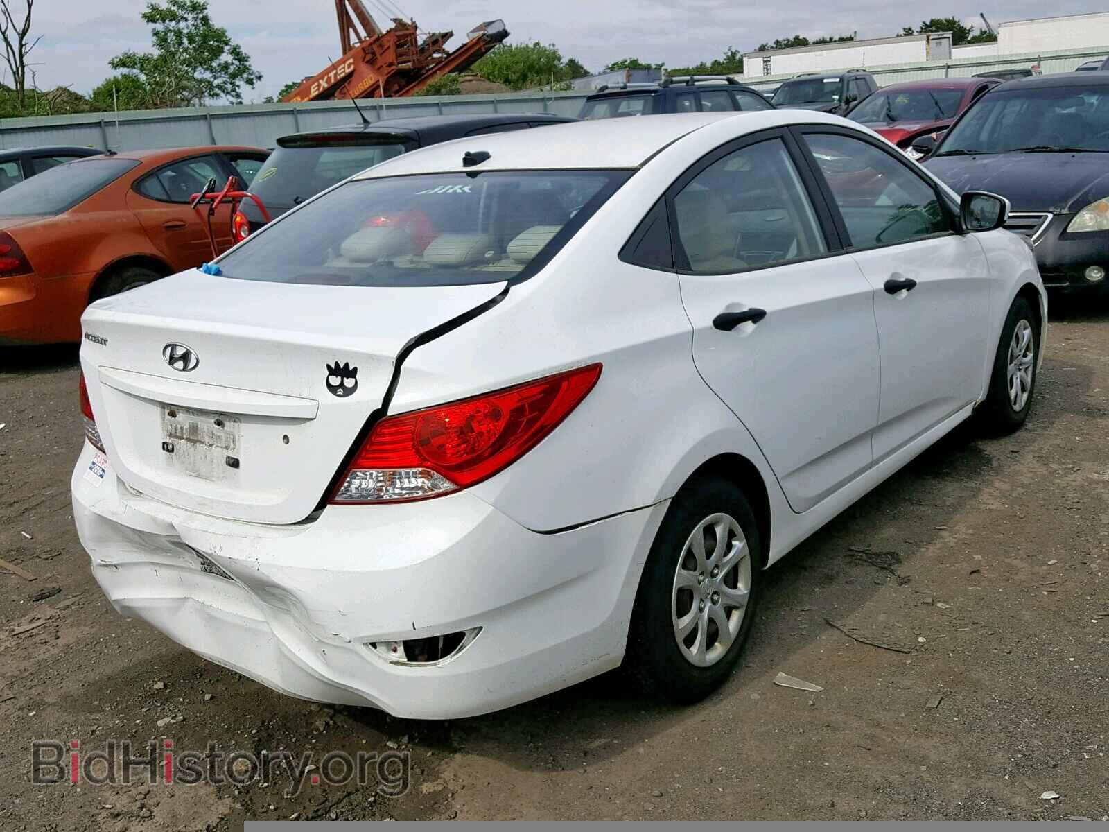 2012 HYUNDAI ACCENT - VIN: KMHCT4AE4CU064539 - Фото 4